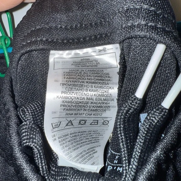 Adidas men’s Black Joggers - Picture 6 of 13